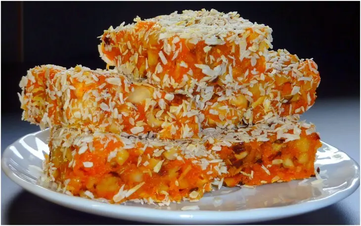 Морковные сладости с орехами: шаг 5