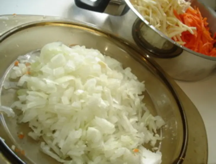 Алжан-сандал и фаршированный овощами перец: шаг 4