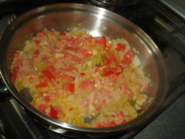 Алжан-сандал и фаршированный овощами перец: шаг 7