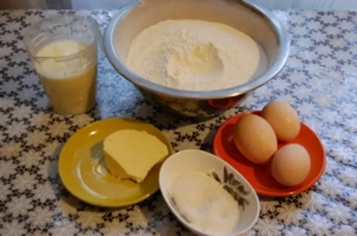 Вареники с вишней: шаг 1