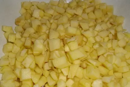 Блинчики с яблоками и изюмом!: шаг 1