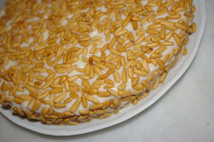 Торт  кедровый  ( tarta de piñones): шаг 8