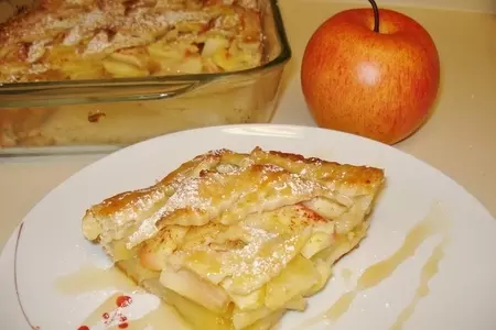 Летний творожный пирог с яблоками, корицей и ананасным джемом: шаг 1