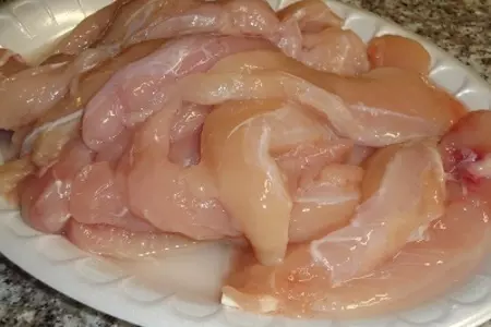 Мясо куриных голеней на гриле: шаг 1