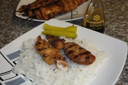 Мясо куриных голеней на гриле: шаг 7