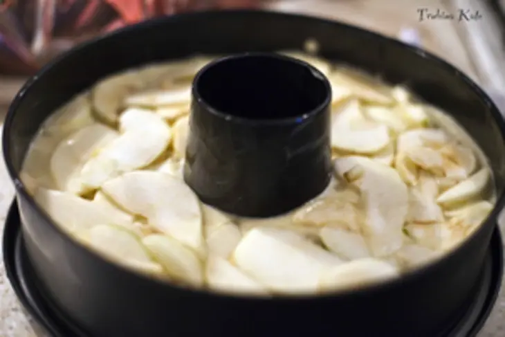 Пирог с яблоками. torta di mele: шаг 8
