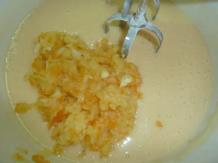 Пирог с оранжевыми лимонами, ароматный и быстрый: шаг 5
