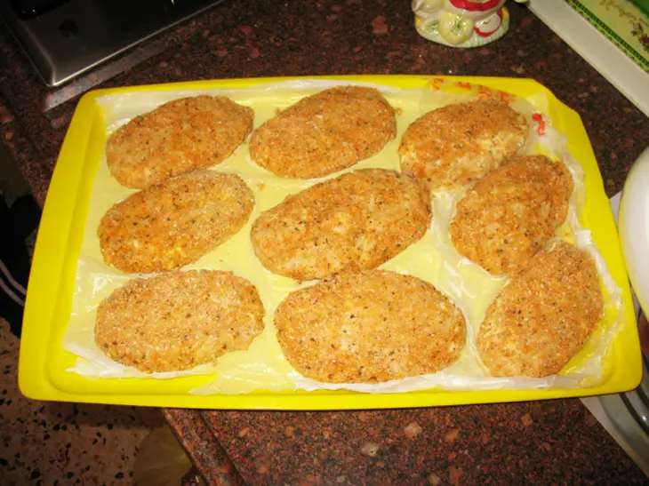Котлеты рыбные с сыром: шаг 1