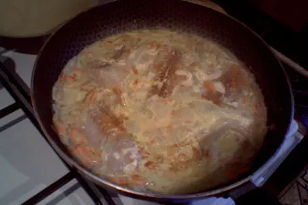 Минтай "жёлтенький": шаг 3