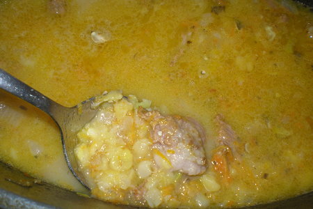 Картошка с мясом в гороховом соусе: шаг 3