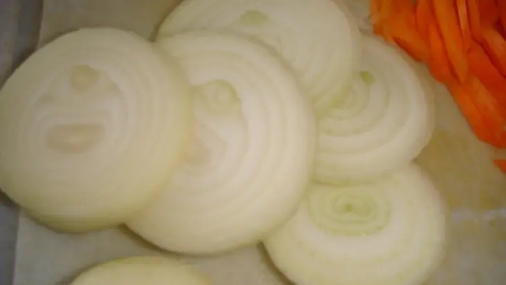 Плов с белыми грибами (постный): шаг 2