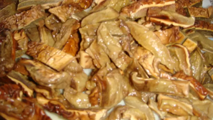Плов с белыми грибами (постный): шаг 4