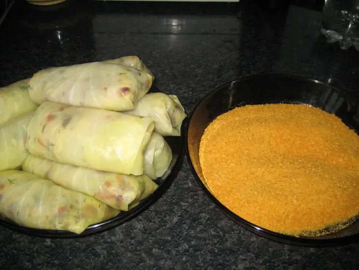 Постные голубцы: шаг 2
