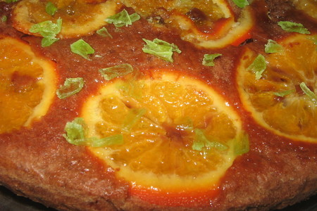 Торт-пирог с апельсинами.: шаг 7
