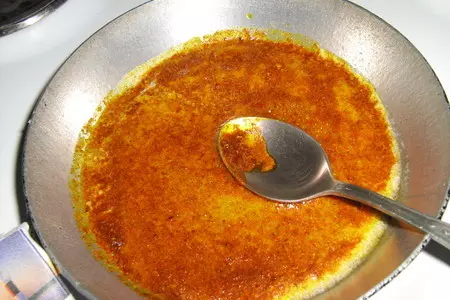 Курица с шафраном: шаг 3