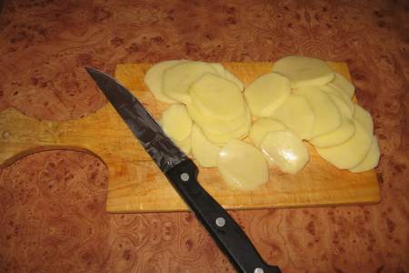 Розочки из картофеля: шаг 1
