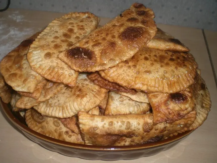 Чебуреки: шаг 6