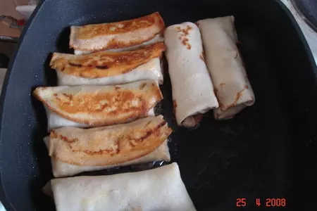 Блинчики с сайрой: шаг 7