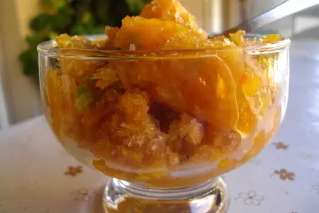 Персиково-абрикосовое сорбе с фисташками.: шаг 9