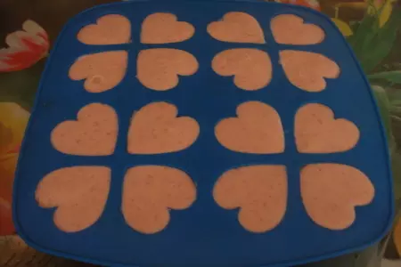Мини-пудинг "малиновая любовь": шаг 1