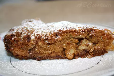 Блондиз с чипсами из белого шоколада и орехами: шаг 2