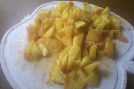 Желе из ряженки с персиками: шаг 3