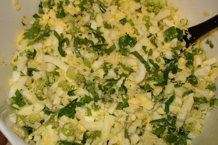 Вкусные солнечные  пирожки из сметанного дрожжевого теста: шаг 2