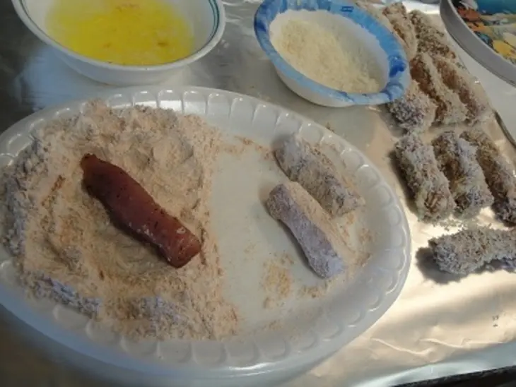 Острая рыба в кокосовой стружке: шаг 2