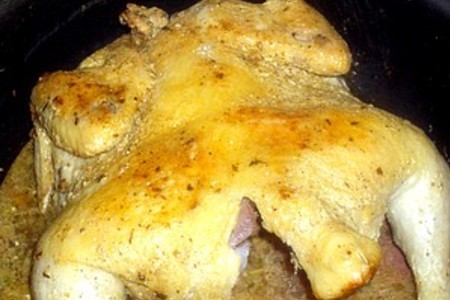 Курица под мятно-ежевичным соусом: шаг 4