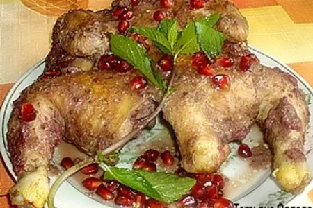 Курица под мятно-ежевичным соусом: шаг 5