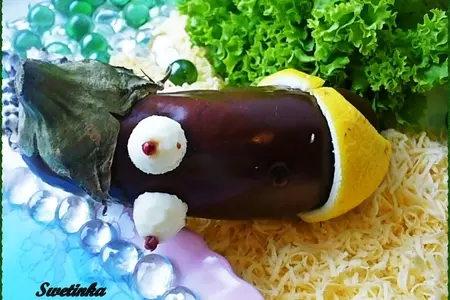 Огурцы и баклажаны малосольные фаршированные: шаг 13