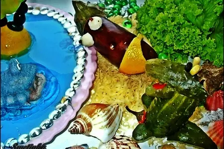 Огурцы и баклажаны малосольные фаршированные: шаг 14