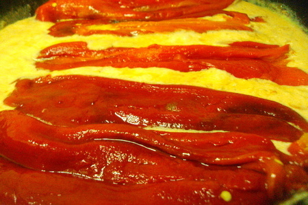 Перец в сливочно-томатном соусе.: шаг 6