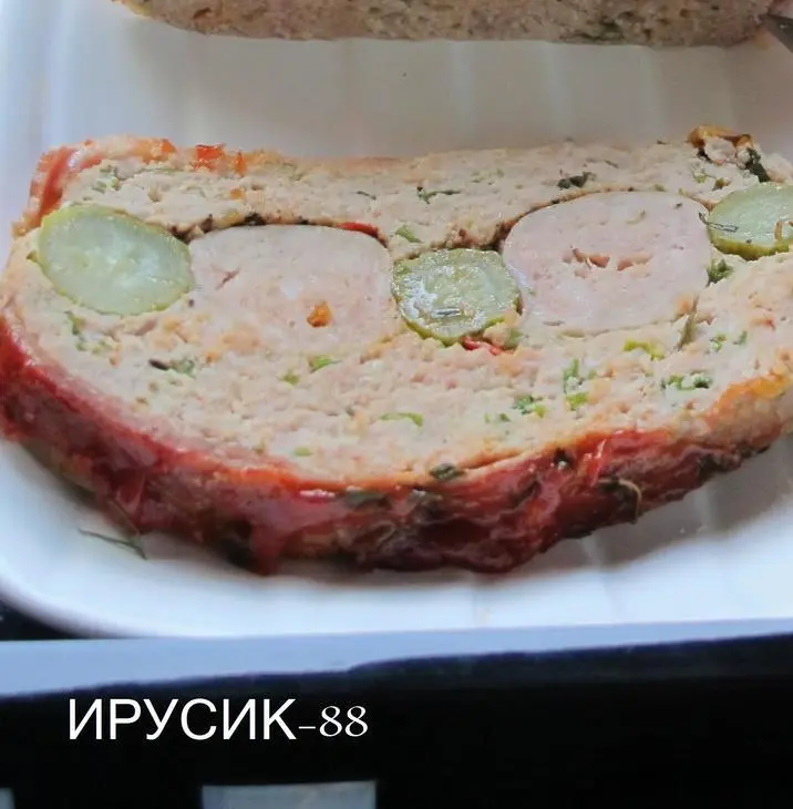 Куриный террин или мясной хлебец: шаг 8