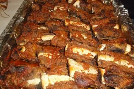 Рёбра говяжьи с ромом на гриле: шаг 5