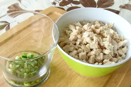 Оладушки с курицей и картофелем: шаг 4