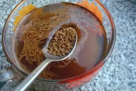 Торт-десерт с овсяным печеньем, кофе и бананами: шаг 3