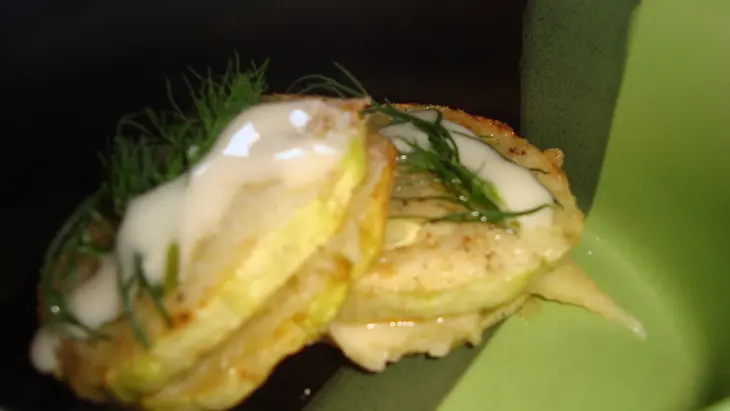 Запеканка из кабачков с фаршем и рисом и бонус-закусочка: шаг 3