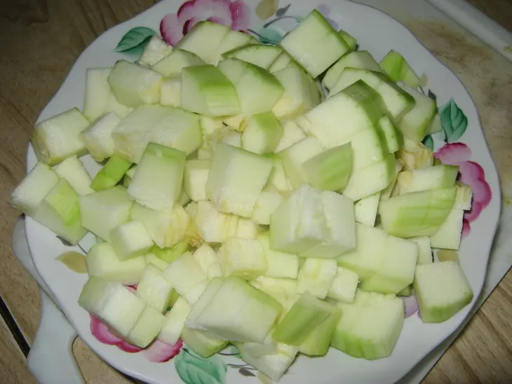 Свинина в квасе с закуской из кабачков: шаг 5