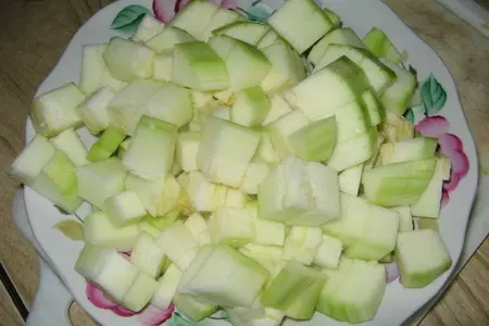 Свинина в квасе с закуской из кабачков: шаг 5