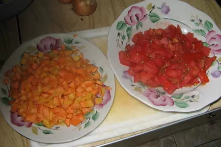 Свинина в квасе с закуской из кабачков: шаг 6