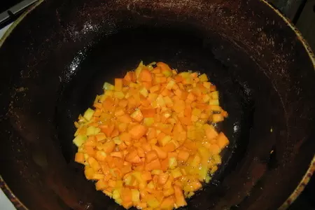 Свинина в квасе с закуской из кабачков: шаг 9