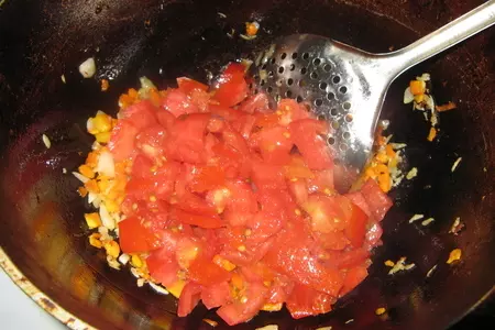 Свинина в квасе с закуской из кабачков: шаг 11