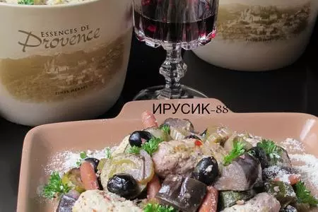 Куриные тефтели с овощами в горшочках .: шаг 11