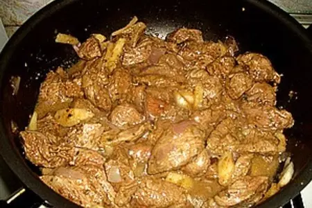 Баранина с яблоками: шаг 5