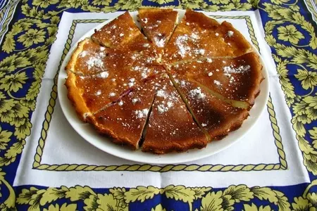 Лёгкий творожный пирог с черникой (без муки !) для дуэли.: шаг 6