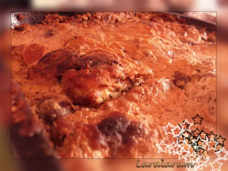 Баклажаны + шампиньоны + ... = вкуснейшая запеканка! "забавы у плиты": шаг 11