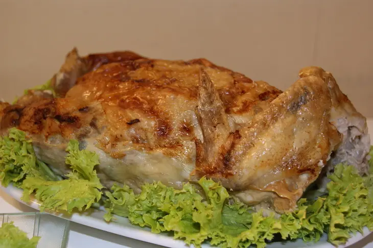 Фаршированная курица №....: шаг 6
