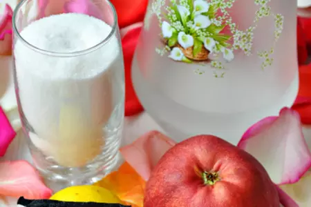 Сорбетто из лепестков роз  (sorbetto ai petali di rosa): шаг 2