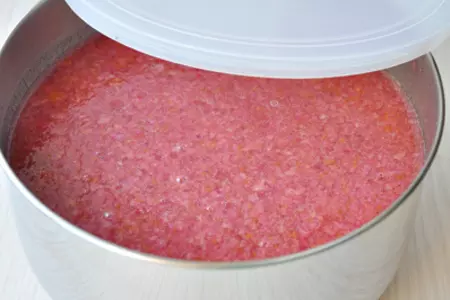 Сорбетто из лепестков роз  (sorbetto ai petali di rosa): шаг 11